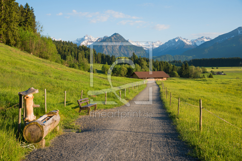 frei wählbarer Bildausschnitt für Ihr Bild auf Tischdecke