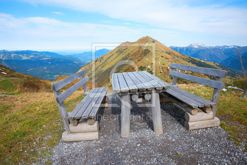 frei wählbarer Bildausschnitt für Ihr Bild auf Tischdecke