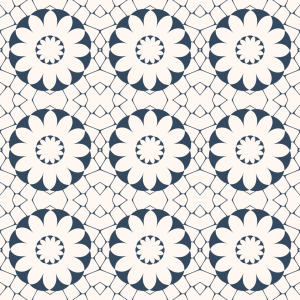 Bild-Nr: 9013093 Azulejo Blüten Erstellt von: patterndesigns-com