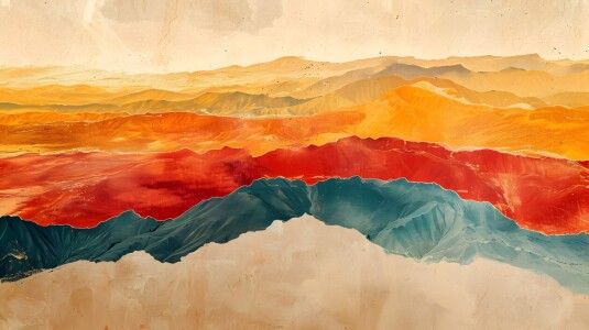 Bild-Nr: 12802544 Abstrakte Wüstenlandschaft Erstellt von: Heike  Hultsch