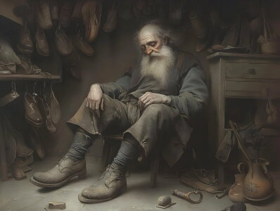 Bild-Nr: 12846678 Nach getaner Arbeit KI Erstellt von: Heike  Hultsch