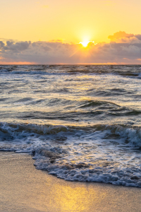 Bild-Nr: 12877640 Sonnenuntergang am Weststrand II  Erstellt von: Daniela Beyer