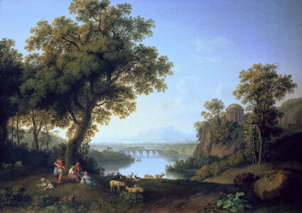 Bild-Nr: 30000956 Ph.Hackert / River Landscape Erstellt von: Hackert, Philipp