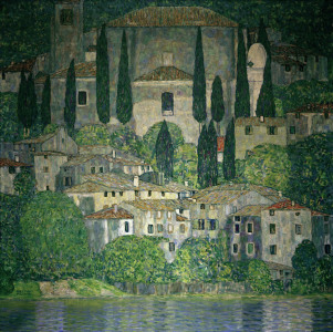 Bild-Nr: 30001210 Gustav Klimt, Kirche in Cassone Erstellt von: Klimt, Gustav