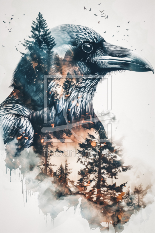 frei wählbarer Bildausschnitt für Ihr Bild auf Türfolie