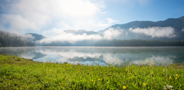 Bild-Nr: 12907520 Morgennebel am Sylvenstein Speichersee Erstellt von: SusaZoom