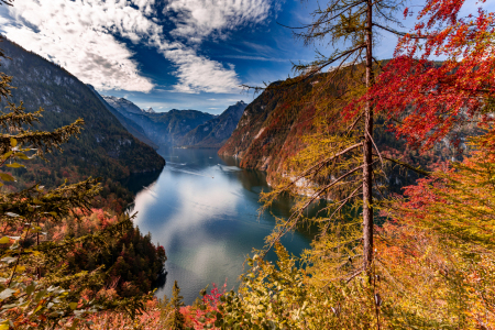 Bild-Nr: 12923669 Königssee im Herbst Erstellt von: DirkR