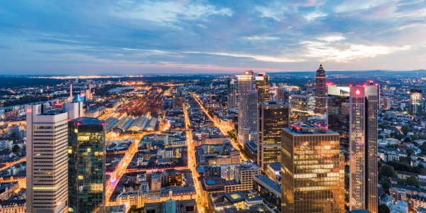 Bild-Nr: 12919183 Bankenviertel in Frankfurt am Main bei Nacht Erstellt von: dieterich